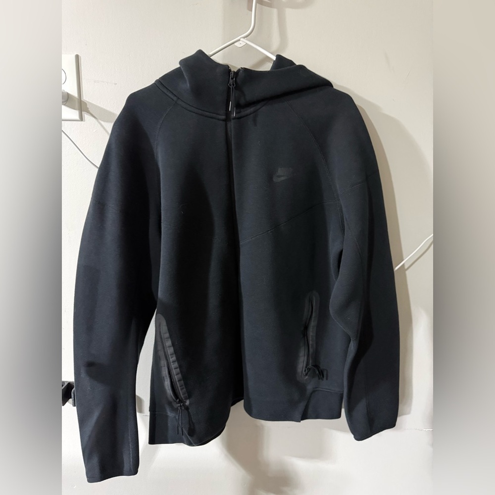 Nike Men’s Tech Fleece Full Zip Hoodie, Sz XL, Black